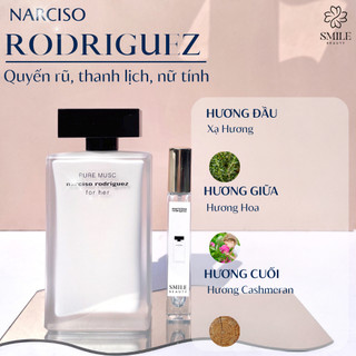 Nước hoa N.a.r nữ các loại 10ml (mẫu thử)