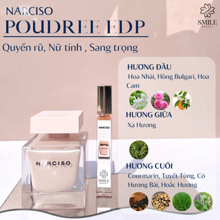 Nước hoa N.a.r nữ các loại 10ml (mẫu thử)