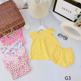 bộ cánh tiên bé gái cực yêu size từ 5-20kg chất xuất hàn