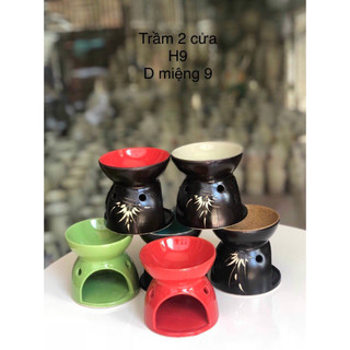 ĐẾ ĐỐT TINH DẦU BẰNG NẾN- HÌNH MẶT CƯỜI
