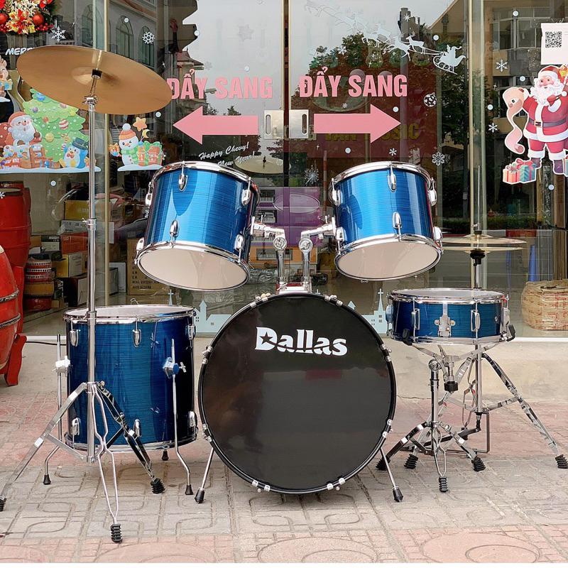 Trống Jazz Dallas nhiều màu