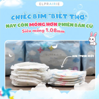 Combo thùng 4 bịch Tã/Bỉm ELPRAIRIE HÀN QUỐC Dán/Quần Đủ Size S34/M30/L34/XL30/XXL26