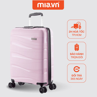 Vali Kéo MIA.vn Du Lịch Pisani LANI size 20/24/28 Nhựa PP Dẻo Đàn Hồi Chịu Lực Tốt Hạn Chế Bể Vỡ Khoá TSA Bảo Mật