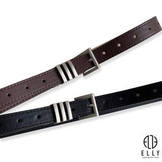 [Quà tặng giáo viên cao cấp sang trọng] Dây lưng nữ cao cấp da thật ELLY – ED54