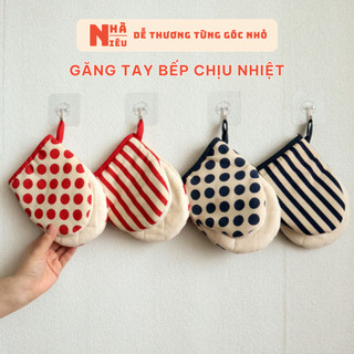 Găng tay bếp chịu nhiệt nướng bánh lò nướng vi sóng chống nóng