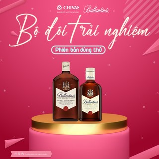 Combo 2 chai whisky Ballantines Finest 350ml + Ballantines Finest 200ml Giá Tốt