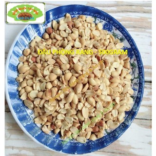 Đậu phộng rang rang bóc sạch vỏ giòn 500g - không hôi dầu.