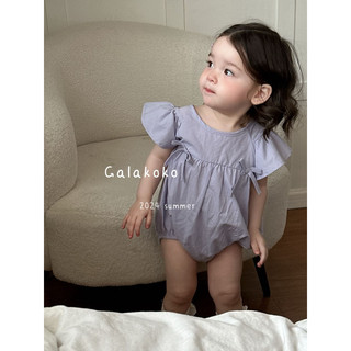 Bodysuit cánh tiên tím pastel Galakoko phong cách hàn quốc bé gái