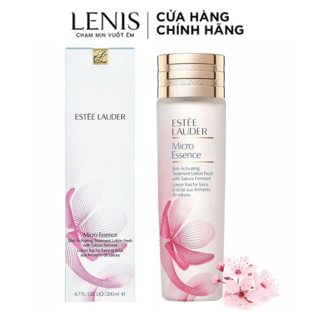 Nước Thần ESTEE LAUDER Micro Essence Skin Activating Treatment Lotion 200ml Cấp Ẩm, Dưỡng Trắng, Chống Lão Hoá - LENIS