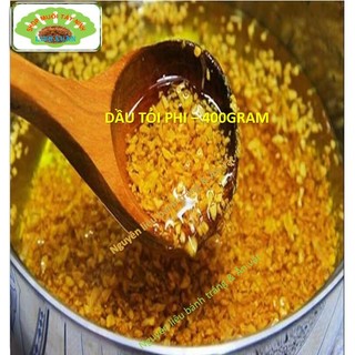 Dầu tỏi phi thơm ngon - Chay mặn dùng được.