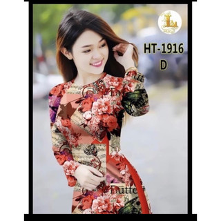 Vải áo dài 3d