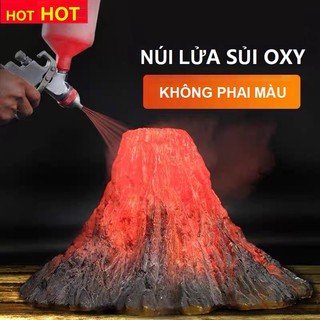 Núi Lửa Trang Trí Hồ Cá , Thuỷ Sinh combo