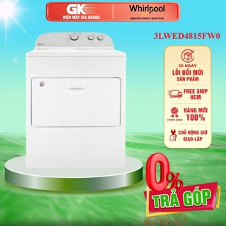 3lwed4815fw0 - máy sấy thông hơi whirlpool 15kg 3lwed4815fw0 - bảo hành chính hãng