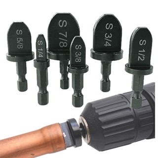 Bộ 6 mũi nong ống đồng 6-22mm bằng máy khoan Mũi nong ống đồng lã ống đồng lắp điều hòa lắp cho máy khoan cầm tay