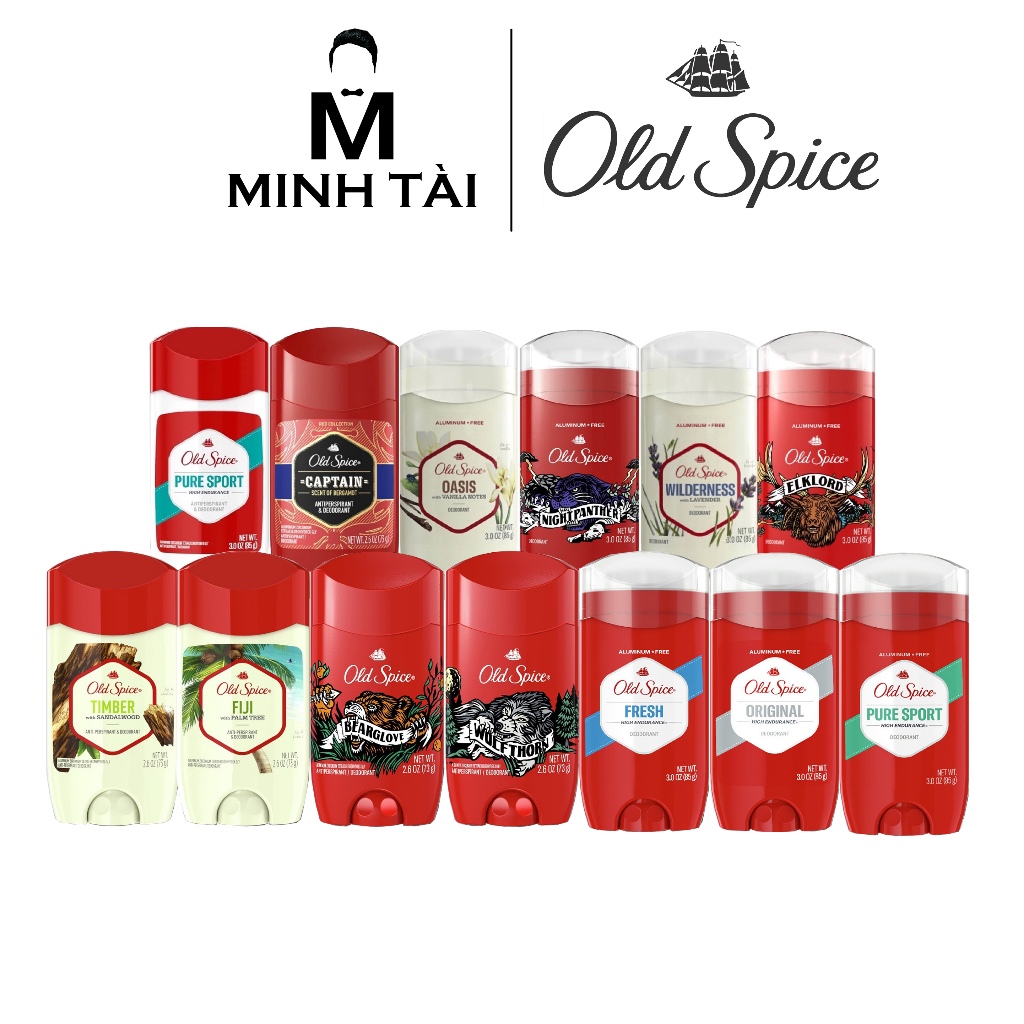 Lăn khử mùi nam Old Spice