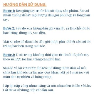 Dầu gội phủ bạc Black Shampoo Huyền Phi 200ml