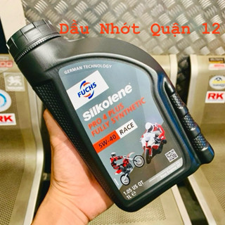 [Xả Hàng] Dầu Nhớt Cao Cấp Xe Đua Fuchs Silkolene Pro Plus 5W-40 Race Made in UK