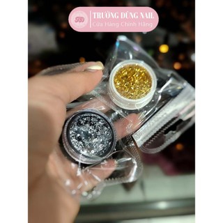 Giấy nhún nail vàng bạc