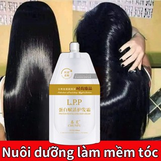  100% Chính HãngKem ủ tóc dưỡng tóc collagen ủ tóc phục hồi hư tổn 500g cải thiện Khô và xoăn ủ tóc Phục hồi bóng 
