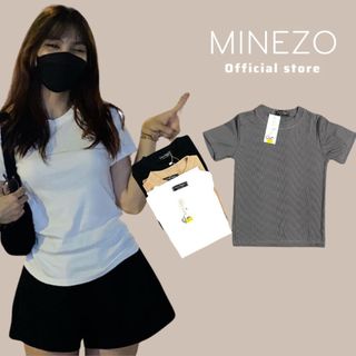 ÁO THUN BABY TEE MINEZO TRƠN ĐƠN GIẢN, BASIC TEE FORM ÔM, BABY TEE BODY AC03