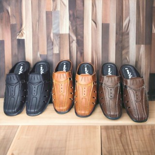 Giày nam không gót đục lỗ  - giày lười trung niên size từ 38 đên 43 khâu đế chăc chắn thích hợp đi hằng ngày đóng hộp