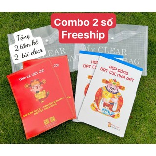 2 quyển hợp đồng đặt cọc mua bán nhà đất - 3 liên