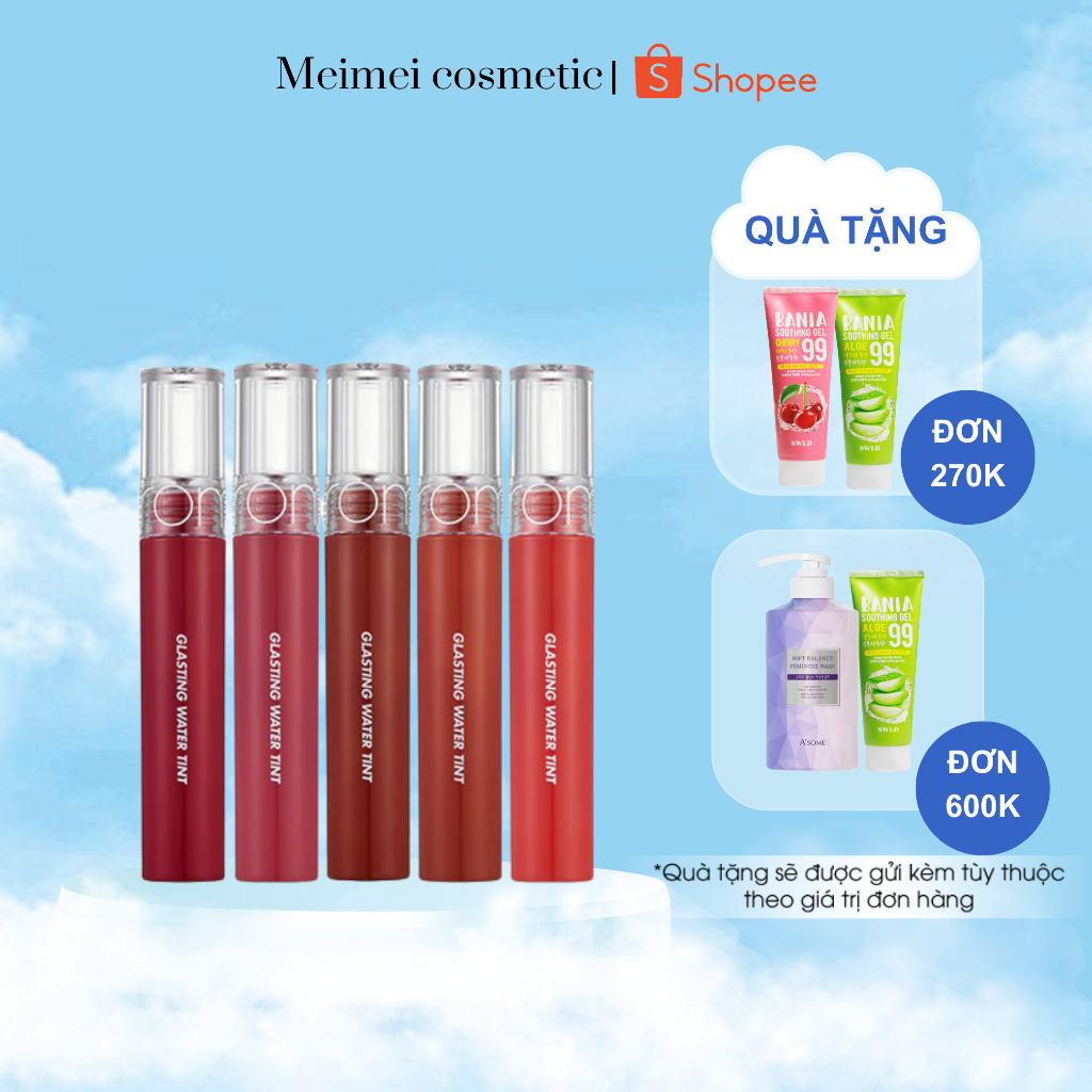 [Thanh lý cắt mã] Son Tint Romand Glasting Water Tint 4g