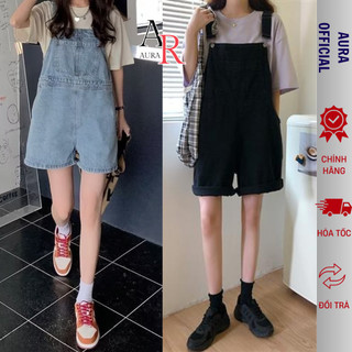  Quần Yếm Jean Avocado Quần Yếm Kaki Đùi Dáng Rộng yếm sooc jean nữ chất jean dày dặn 