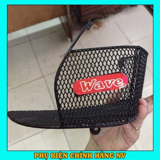 Rổ hông wave rs, a50, a100, rs100, s100 đựng đồ tiện lợi, giỏ hông xe máy thép nhúng nhựa chắc chắn