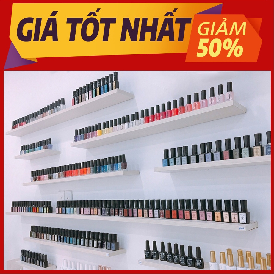 Kệ để sơn nail bắt tường không cần khoan