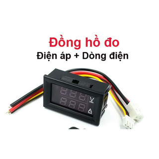 Đồng hồ đo điện áp và dòng điện 30v dc 10a.
