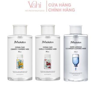 Nước tẩy trang jm solution cleansing water dịu nhẹ cho da 500ml