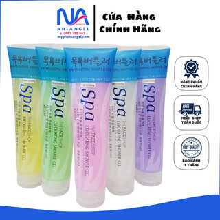 Tẩy tế bào chết SPA  350ml - Gel tẩy tế bào chết toàn thân, dưỡng da trắng sáng, tẩy da chết body