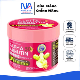  Kem Dưỡng Trắng Da Chống Nắng Alpha Arbutin SPF 50+ New UV Cream Protection 500ml