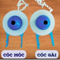 Cóc két nước bồn cầu, cóc móc và cóc gài. Hakhanhelec