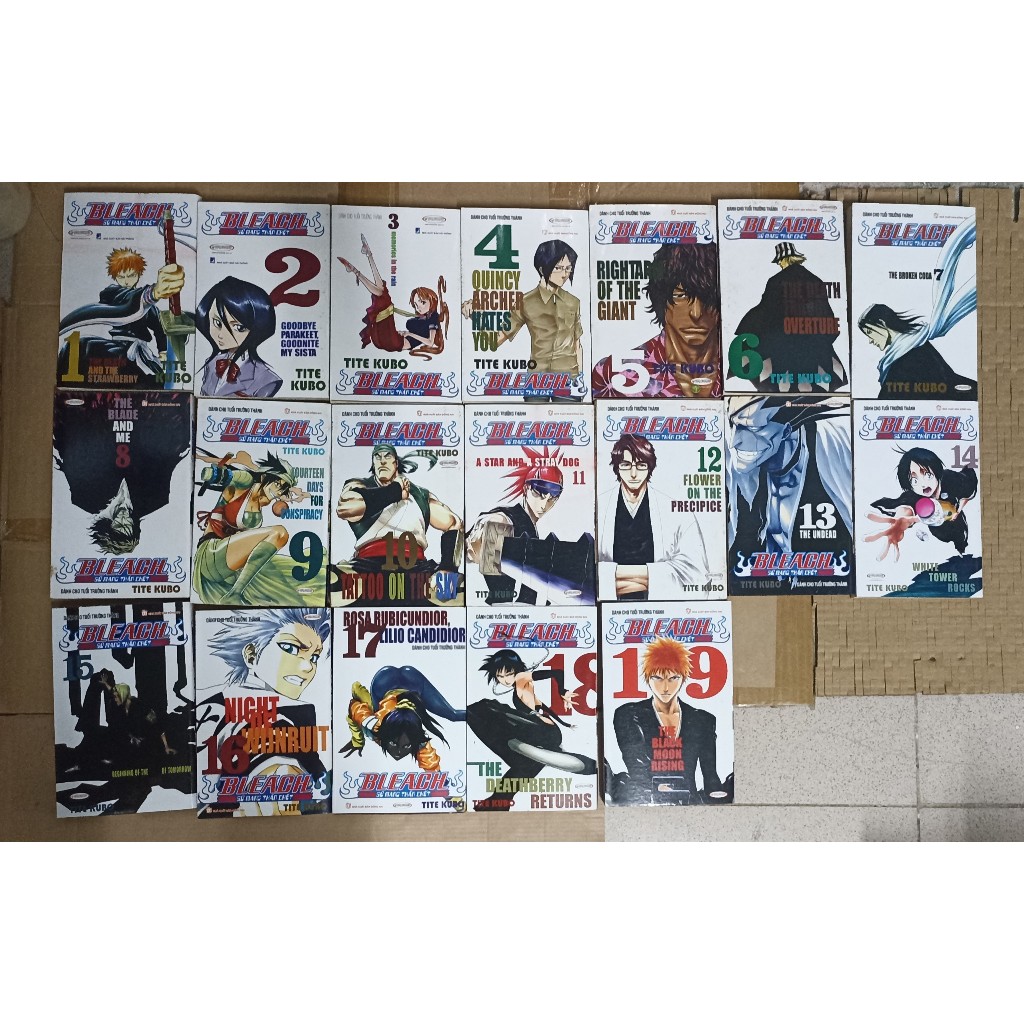 Bleach tap 1 - 19 {unseal)