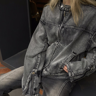 [ TRYST ] Áo Khoác Denim Jacket J38195