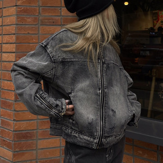 Áo khoác denim jacket j38195