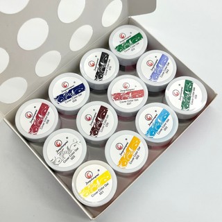 Gel vẽ nổi, sét Gel vẽ 12 màu jengshangmei