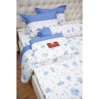 Bộ chăn ga gối drap giường 100% cotton sợi bông Hàn Quốc Julia 293