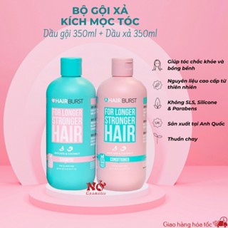 [Mã COSBAUH3 giảm 8% đơn 300K] Dầu Gội Xả HairBurst Chăm Sóc, Kích Thích Mọc Tóc Giúp Tóc Chắc Khỏe 350ML/2 chai