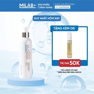 Sữa tắm trắng nâng tone Usolab, Giúp sáng da, dưỡng ẩm và làm đều màu da 250ml - MILAB