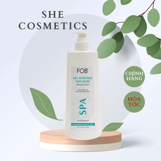 Gel Nha Đam FOB 450g - Rửa Mặt, Massage Và Làm Sạch Da