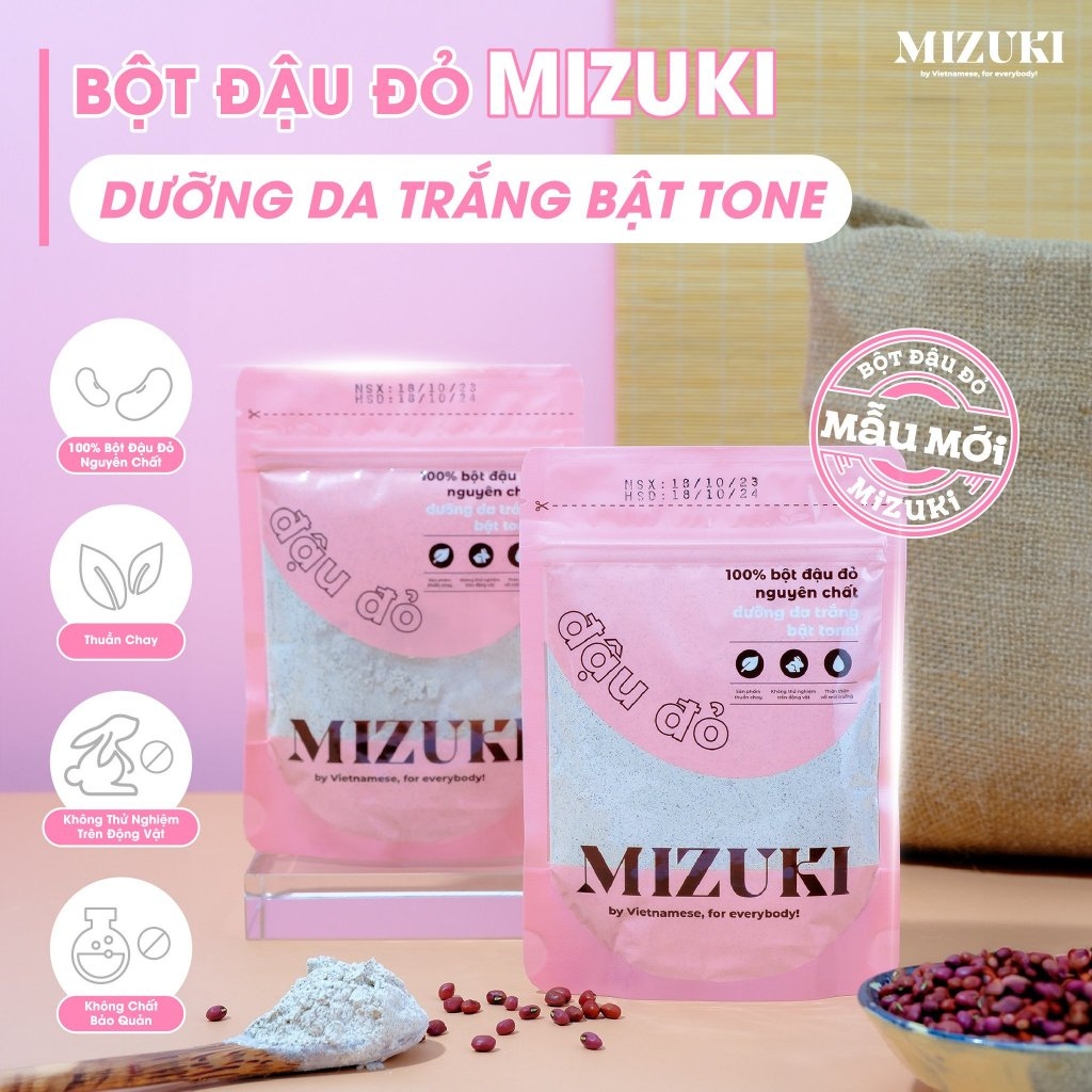 Bột Đậu Đỏ Nguyên Chất 100% (100g/250g/500g)