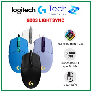 Chuột chơi game Logitech G102 Gen2 Lightsync