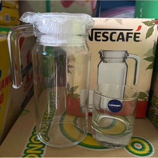 bộ bình + ly thủy tinh Luminarc