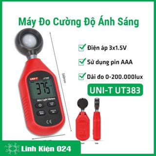 Thiết Bị Đo Cường Độ Ánh Sáng Chính Xác Cao UT383 UNI-T