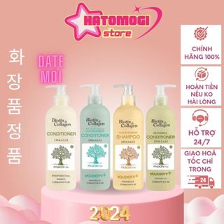 Cặp Dầu Gội Xả Biotin & Collagen Mẫu Mới siêu mềm mượt bồng bềnh, bóng đẹp