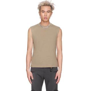 Áo thun trơn sát nách unisex - BEUTER Feldgrau Blank Tank Top