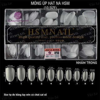Móng úp phom hạt na cao cấp hsmnail hộp 500 móng